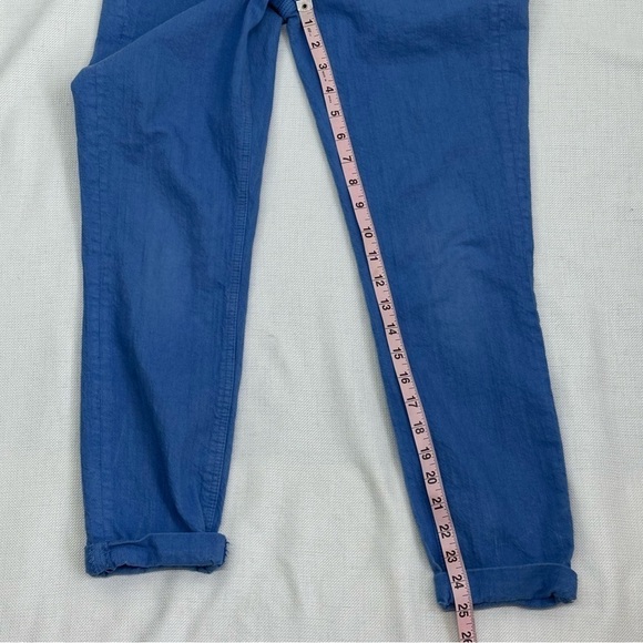 Madewell size 27 Cornflower Blue Skinny Skinny Ankle Stretch Jeans - Picture 15 of 16